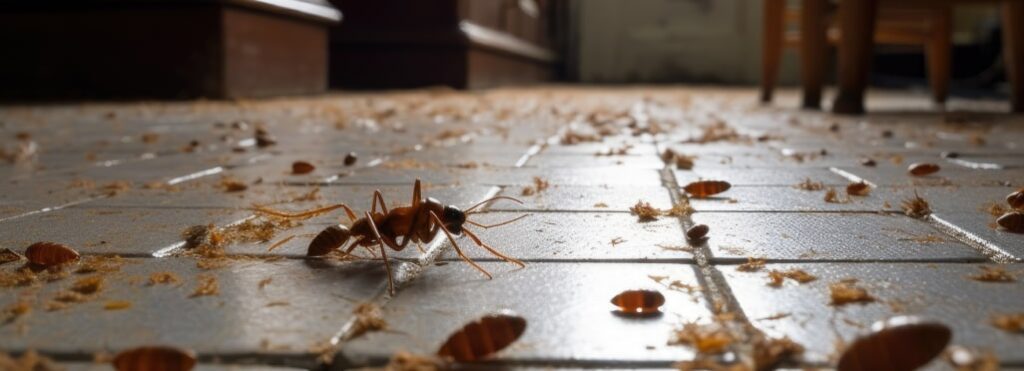 What are signs of pest infestation